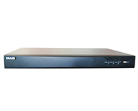 NVR 8 canais IP,HDMI & VGA, 1 SATA, 2xUSB, 1U