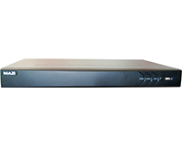 NVR híbrido 16ch IP/ 8ch Analog, 4ch áudio, HDMI+VGA,2 Sata