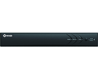 NVR 4 canais IP H265, HDMI & 4K, 1xSATA, 2x USB, 1U, Audio