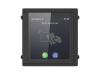 Módulo display LCD touch 4pol, leitura cartão MF, IP65, IK08