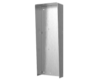 Proteção de chuva, aço inox, p/ 3 unid. exteriores modulares
