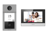 Kit videoporteiro IP,1 canal, unid interior+exterior+switch