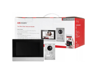 Kit videoporteiro,1 canal, unidade interior+exterior+fonte a