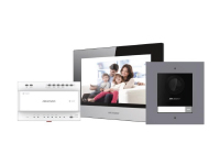 Kit videoporteiro,1 canal,unidade interior+exterior+fonte MW