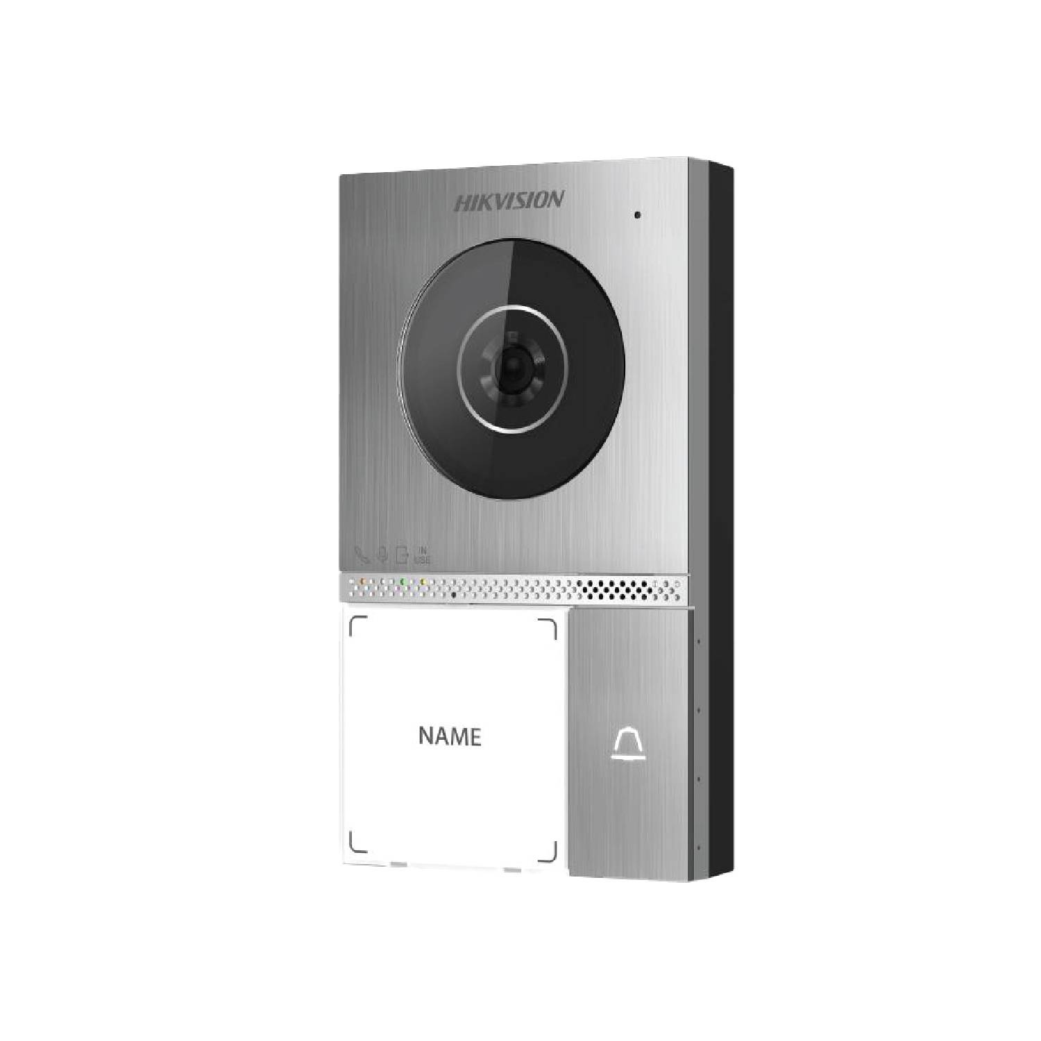 Vídeo porteiro HD 2 fios, 2MP, 1 canal, 4x LED, IP65, IK08